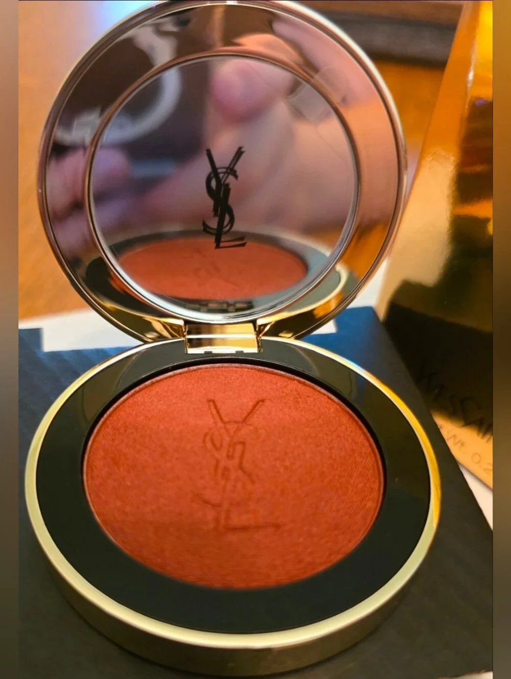 MAKE ME BLUSH 24H BUILDABLE BLURRING POWDER BLUSH 12 HONEY MOON. 💥NEW💥